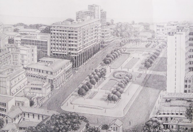 la Place de l'Indépendance