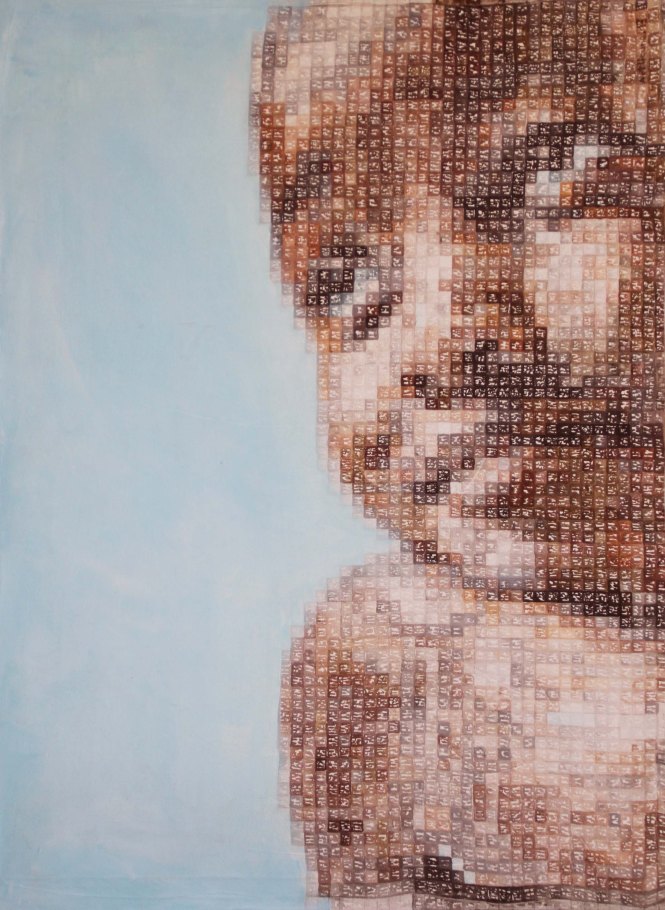 Thinking About, Acrylique 74x55 cm