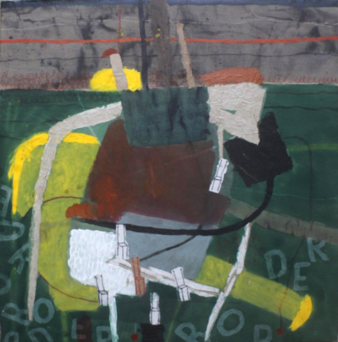 04 titre pouvoirs et banlieue 100x112cm 700.000 FCFA