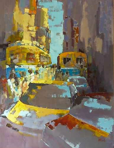 La rue s'anime 130x78