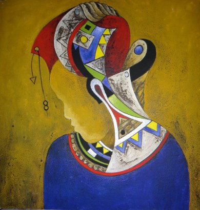 15 / coiffure Massai 3 46 X40