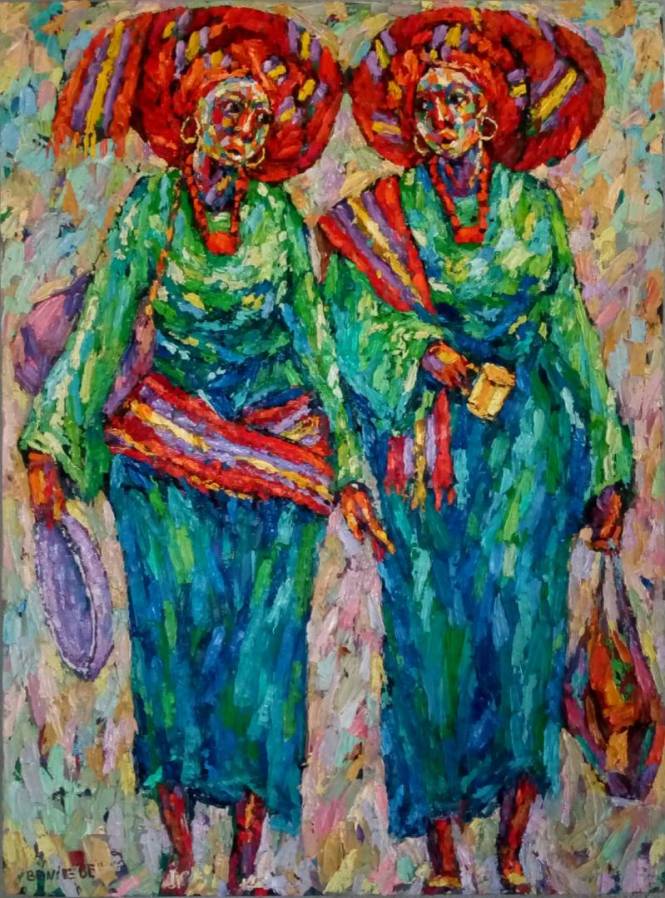 Asoebi ( after reception) 77x 104cm