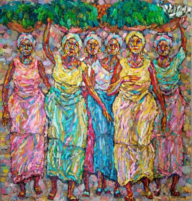 Vegetal Women 107 x 102cm