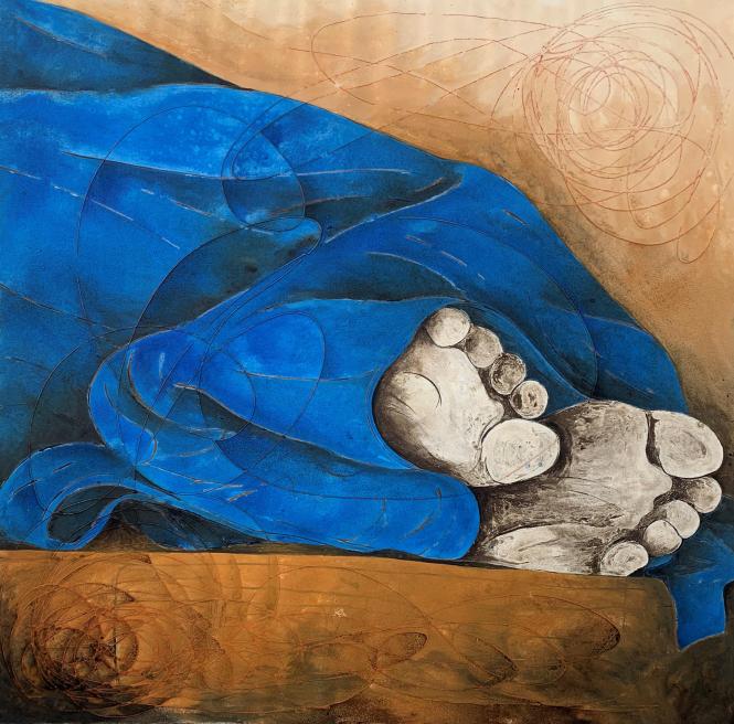 Titre-coucher-dehors--dimension-100-100--technique-mixte-1-ConvertImage