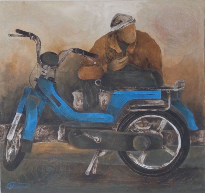 Titre-Mobylette -Dimensions-100-100